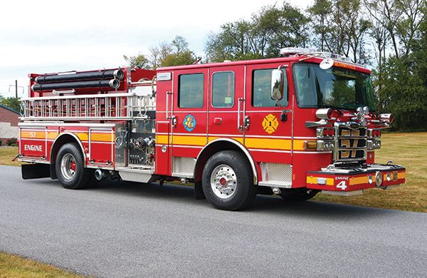 Quarryville Fire Company Pierce Enforcer Pumper