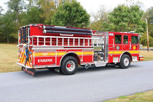 Quarryville Fire Company Pierce Enforcer Pumper