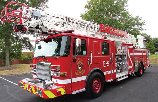 BETHLEHEM CITY FIRE DEPARTMENT - Pierce Enforcer Ascendant Aerial Ladder 33473