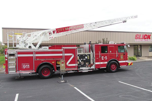 BETHLEHEM CITY FIRE DEPARTMENT - Pierce Enforcer Ascendant Aerial Ladder 33473