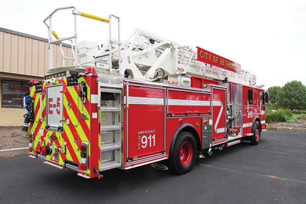 BETHLEHEM CITY FIRE DEPARTMENT - Pierce Enforcer Ascendant Aerial Ladder 33473