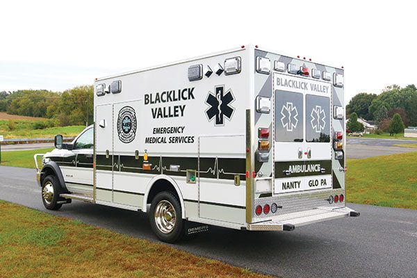 BLACKLICK VALLEY FOUNDATION & AMB SERVICE - Demers MXP150 Ambulance