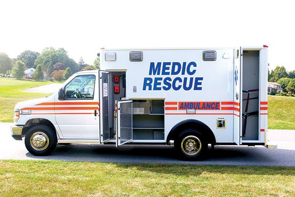 MEDIC RESCUE First Priority Remount Type III Ambulance