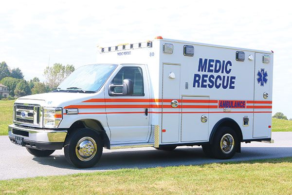 MEDIC RESCUE First Priority Remount Type III Ambulance