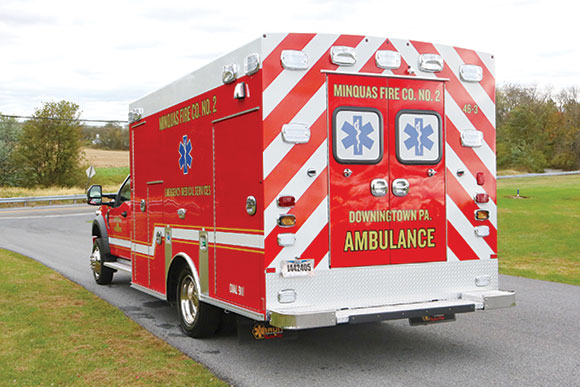 MINQUAS FIRE COMPANY Braun Liberty Type I Ambulance