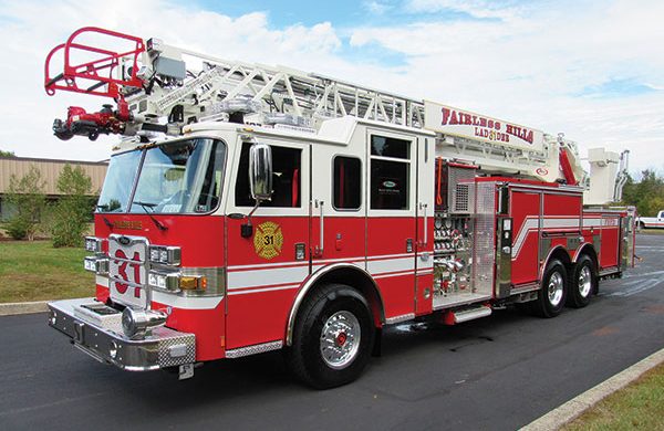 Fairless Hills Fire Dept. Pierce Arrow XT 107' Ascendant Ladder Aerial