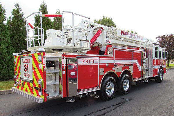 Fairless Hills Fire Dept. Pierce Arrow XT 107' Ascendant Ladder Aerial