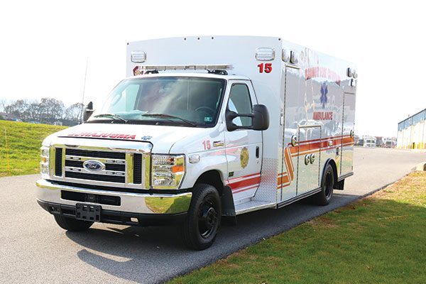 RADNOR FIRE COMPANY Braun Chief XL Type III ambulance