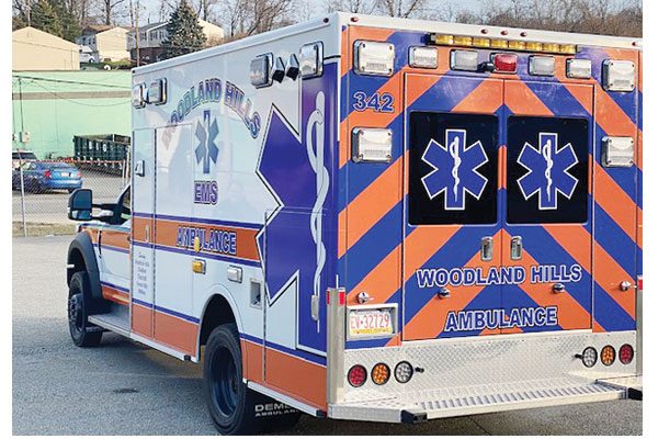 WOODLAND HILLS EMS Demers MXP150 Type 1 Ambulance