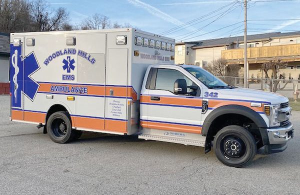 WOODLAND HILLS EMS Demers MXP150 Type 1 Ambulance