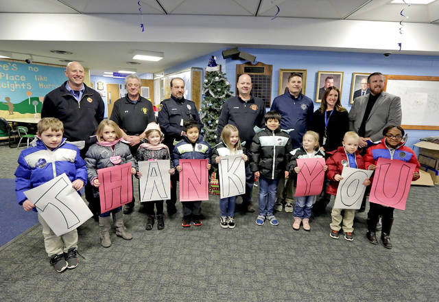 Wilkes Barre Fire Dept coat donation