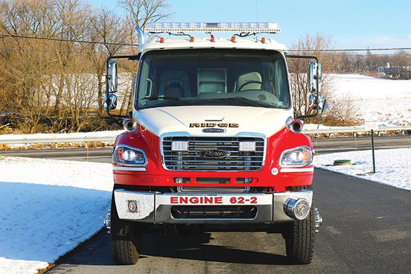 RIDGE FIRE COMPANY Pierce Freightliner Pumper