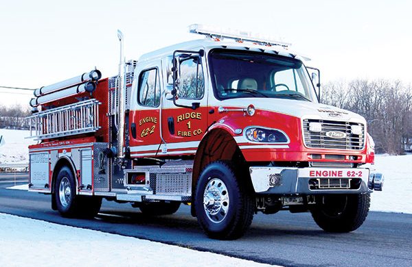 RIDGE FIRE COMPANY Pierce Freightliner Pumper