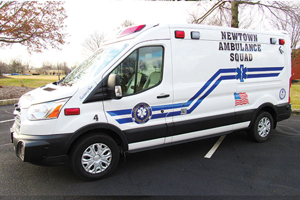 NEWTOWN AMBULANCE SQUAD Demers Transit EXE Type II Ambulance - Glick ...