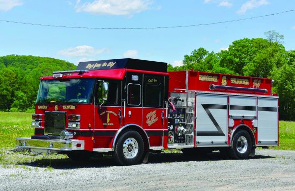 HYDE FIRE CO LAWRENCE TWP Pierce Saber Pumper Tanker