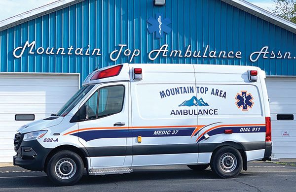 MOUNTAIN TOP AMBULANCE ASSOC DEMERS MIRAGE LT2E