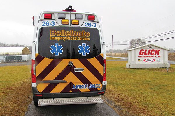 BELLEFONTE EMERGENCY MEDICAL SERVICE Demers EXE Type II ambulance