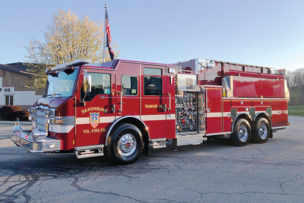 SAXONBURG VOL FIRE CO - Tanker/Pumper - Glick Fire Equipment Company