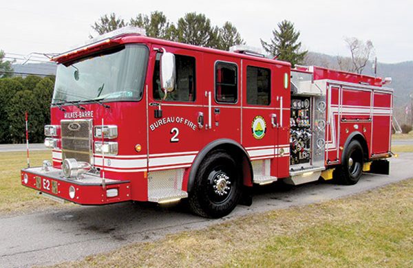 CITY OF WILKES BARRE - Pierce Saber pumper