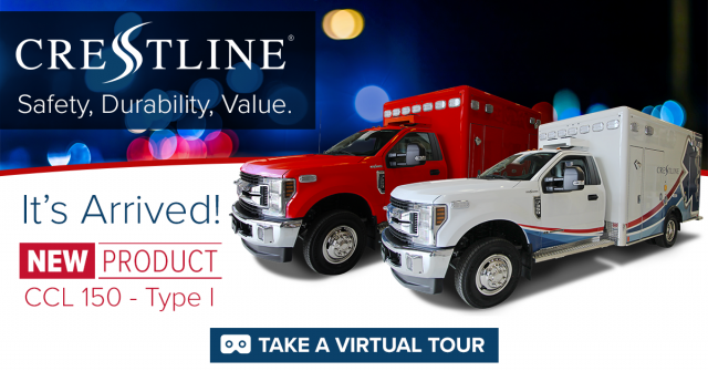 DEMERS AMBULANCES UNVEILS NEW CRESTLINE CCL 150 TYPE I AMBULANCE MODEL ...