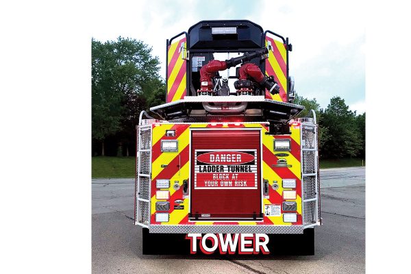 ROSTRAVER CENTRAL VFD - Pierce Arrow XT 100' Mid-Mount PAP Ascendant Tower