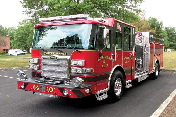 FRIEDENSBURG FIRE COMPANY No 1- Pierce Enforcer pumper