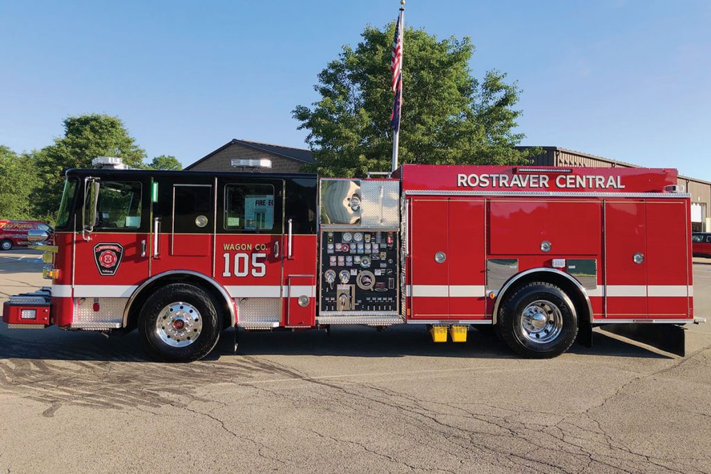 ROSTRAVER CENTRAL VFD - Pierce Enforcer Pumper