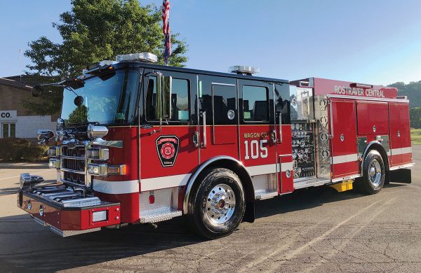 ROSTRAVER CENTRAL VFD - Pierce Enforcer Pumper