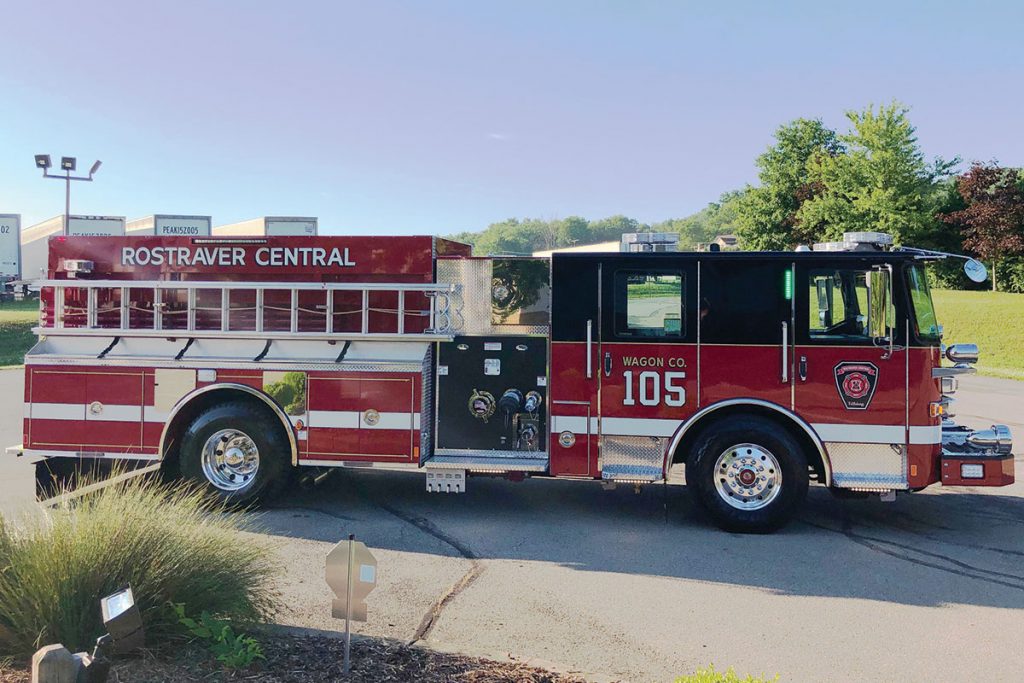 ROSTRAVER CENTRAL VFD - Pierce Enforcer Pumper