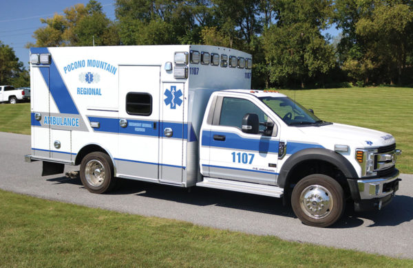 POCONO MOUNTAIN REGIONAL EMS Braun Type I Ambulance