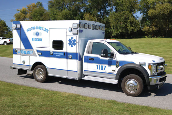 POCONO MOUNTAIN REGIONAL EMS Braun Type I Ambulance