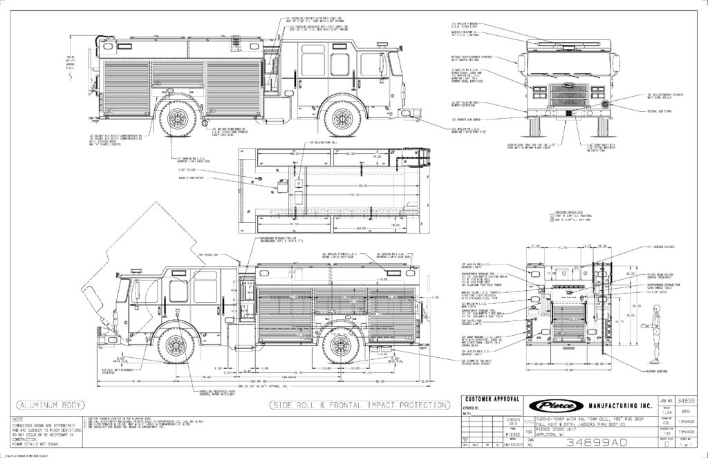 Pierce Enforcer PUC Pumper GLICK Demo 34899 - Glick Fire Equipment Company