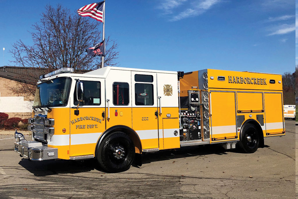 HARBORCREEK FIRE DEPT Pierce Enforcer Pumper