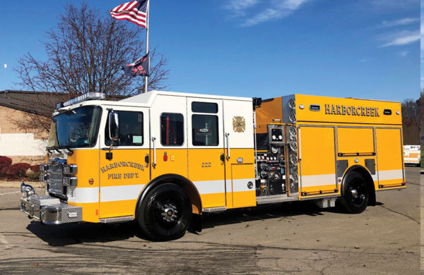 HARBORCREEK FIRE DEPT Pierce Enforcer Pumper