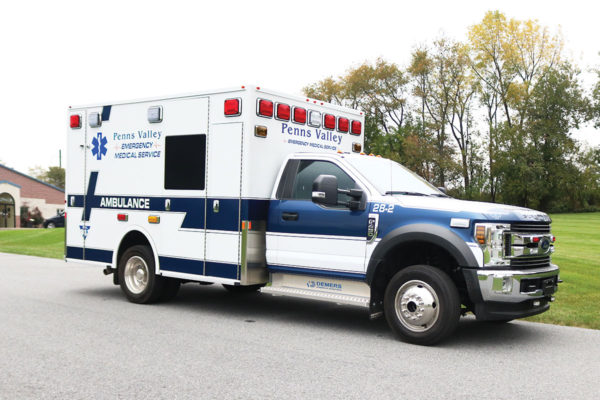 PENNS VALLEY EMS Demers MXP150 type I Ambulance