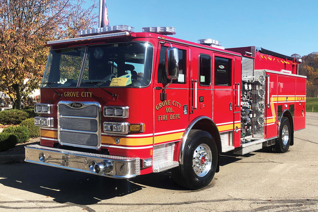 GROVE CITY FIRE DEPT Pierce Arrow XT Pumper 34996