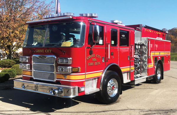 GROVE CITY FIRE DEPT Pierce Arrow XT Pumper 34996