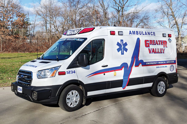 GREATER VALLEY EMS Demers Type II Ambulance