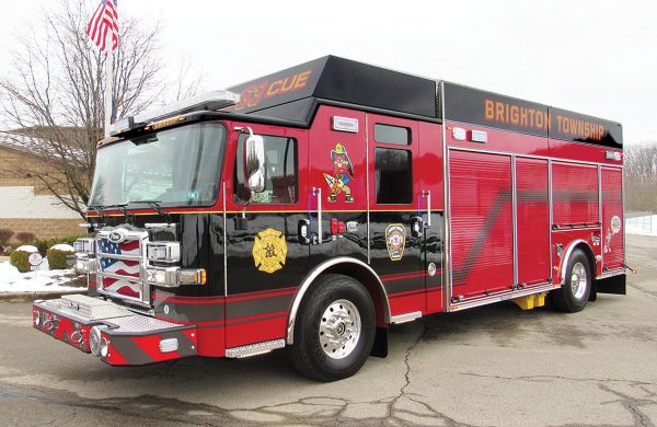 BRIGHTON TWP VOL FIRE DEPT Pierce Saber Encore Rescue