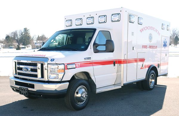 WOODLYN FIRE COMPANY No 1 Renaissance Remount ambulance