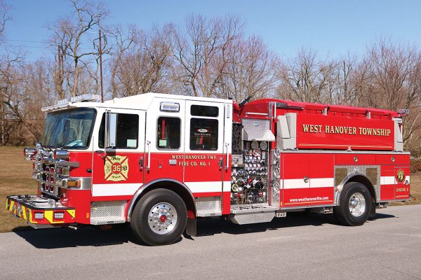 WEST HANOVER FIRE CO Pierce Enforcer Pumper Tanker