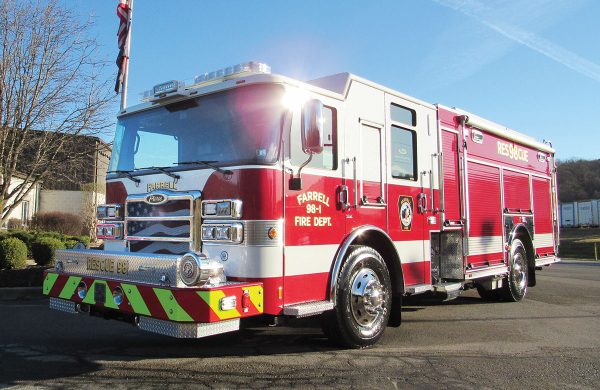 FARRELL FIRE DEPT Pierce Enforcer PUC Rescue Pumper