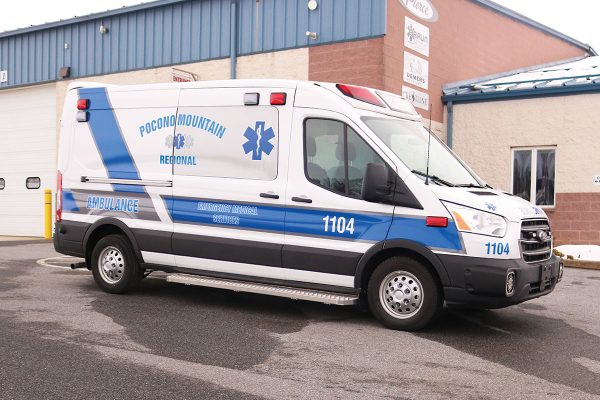 POCONO MOUNTAIN REGIONAL EMS Demers Transit Type II Ambulance