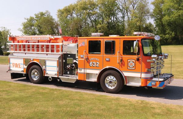 LAFAYETTE FIRE COMPANY Pierce Enforcer Pumper