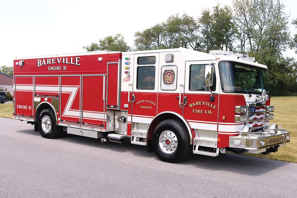 BAREVILLE FIRE COMPANY Pierce Enforcer PUC Pumper