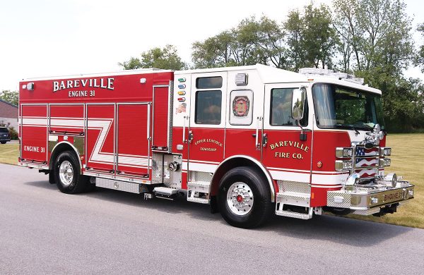 BAREVILLE FIRE COMPANY Pierce Enforcer PUC Pumper