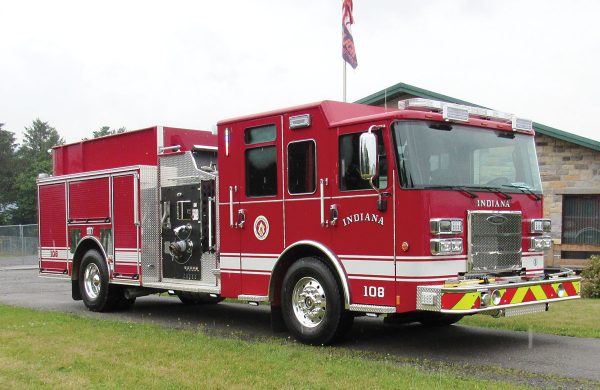 INDIANA FIRE ASSOCIATION Pierce Saber Pumper