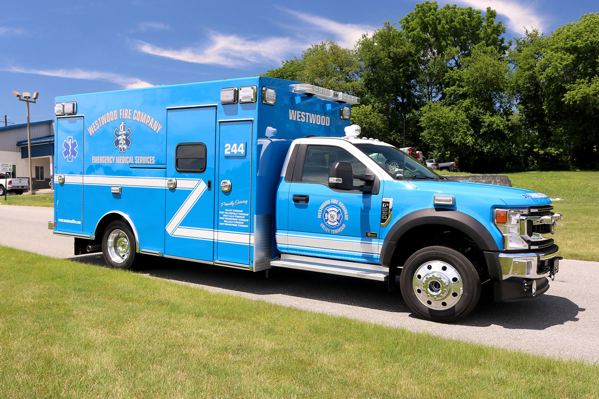 WESTWOOD FIRE COMPANY - Type I Ambulance - Glick Fire Equipment Company