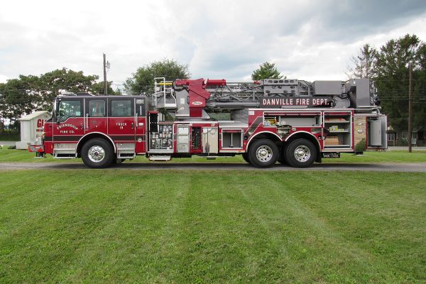 FRIENDSHIP FIRE COMPANY No.1 – Danville - Ascendant 100\' Mid-Mount - Glick  Fire Equipment Company