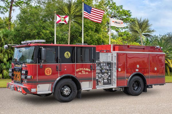 PITCAIRN HOSE CO No 1 - Pumper - Glick Fire Equipment Company